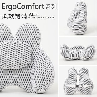 办公室椅子靠背垫护腰靠枕工位久坐神器宿舍凳子座椅靠垫汽车靠背