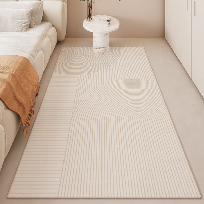 暖色系主卧地毯牀边毯客厅侘寂风茶几地垫家用ins奶油风牀前地毯,居家布艺,床边毯,淘宝优惠券,粉丝福利购,淘宝优惠卷