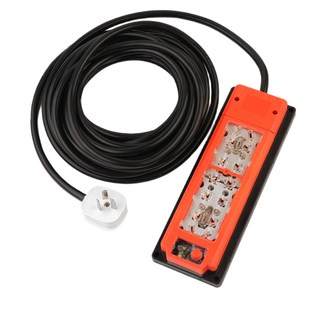 纯铜带线12000W大功率插座空调热水器10A 16A通用排插接长线插排