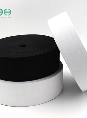 纱松紧带宽黑白平纹扁宽橡筋内裤松紧孕妇婴儿宝宝皮筋弹力带绳子