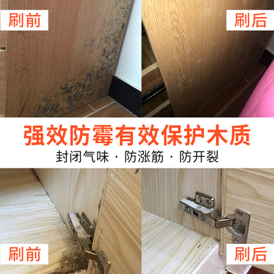 封闭底漆双组份PU清漆透明环保防霉防潮实木板家具木头气味封闭漆