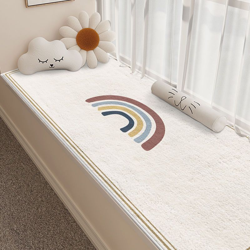 飘窗垫窗台垫四季通用主卧坐垫包边阳台盖巾可拆洗铺垫毯子座垫子