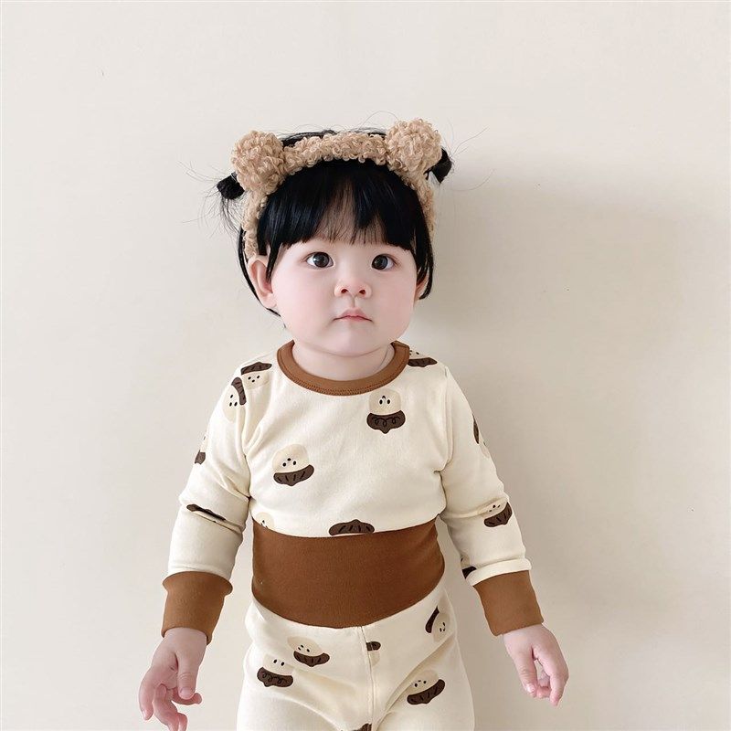 婴幼儿童内衣棉高腰护肚秋冬厚款男女睡衣宝宝无骨秋衣秋裤套装,童装/婴儿装/亲子装,家居服套装,淘宝优惠券,粉丝福利购,淘宝优惠卷