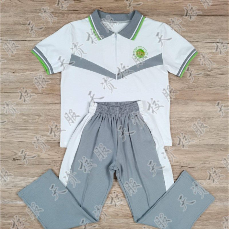 天资校服 潮州潮安庵埠灰色庵小文里维则郭陇小学生校服