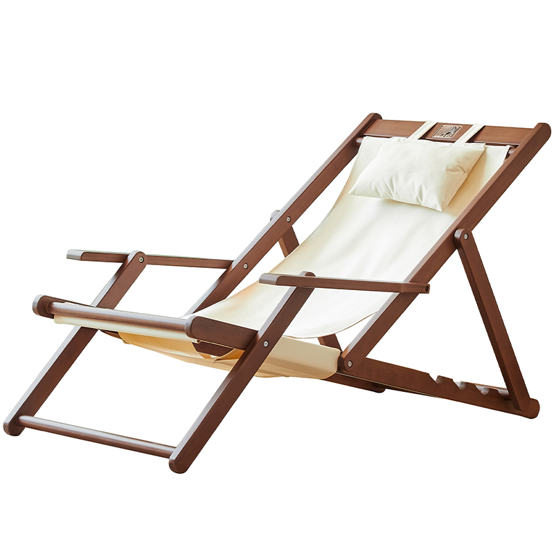 绿朵主卧躺椅摺叠式午睡办公室结实耐用高级感阳台懒人多功能椅子