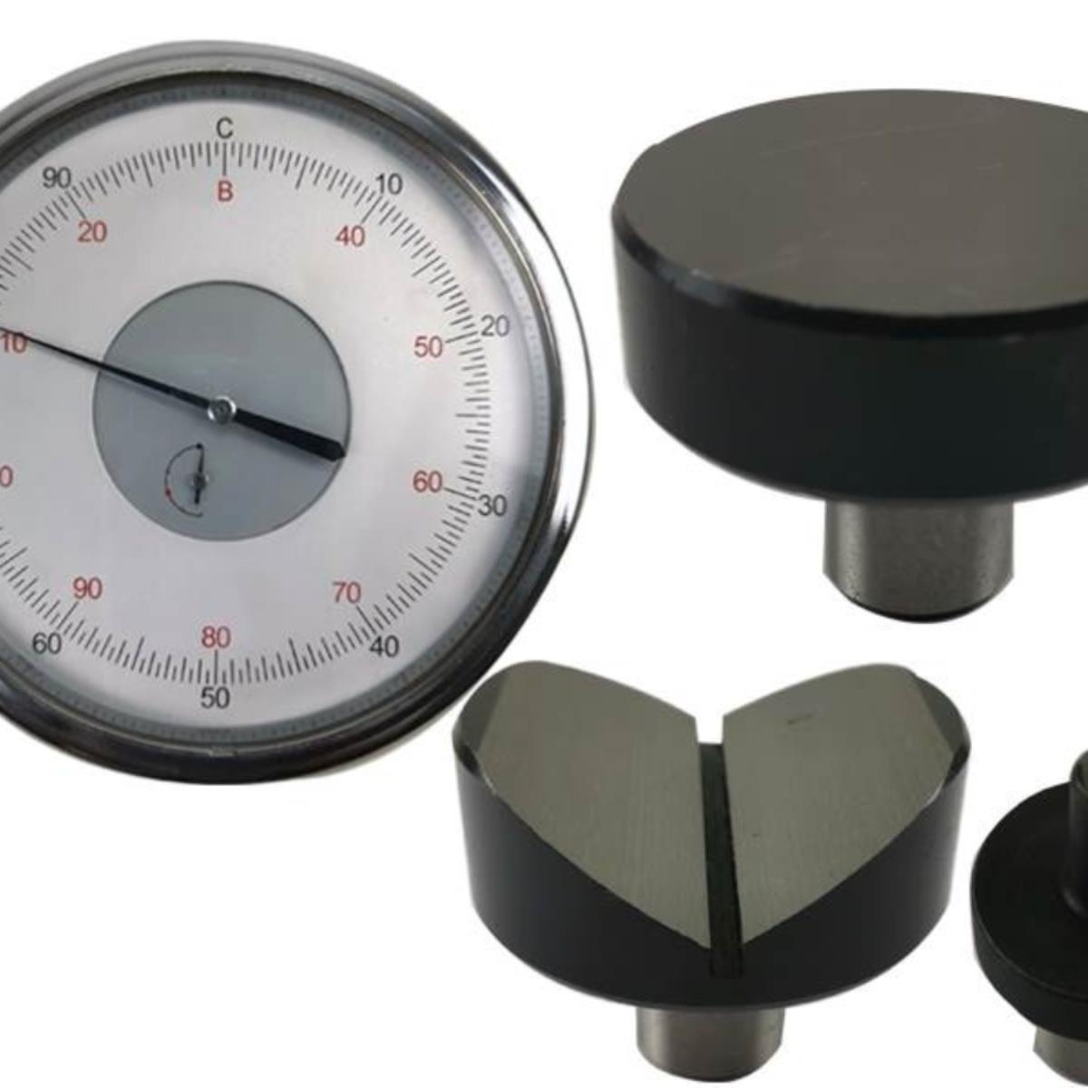 洛氏硬度计工作台大小平台V型台测试台V型槽V型架硬度计配件