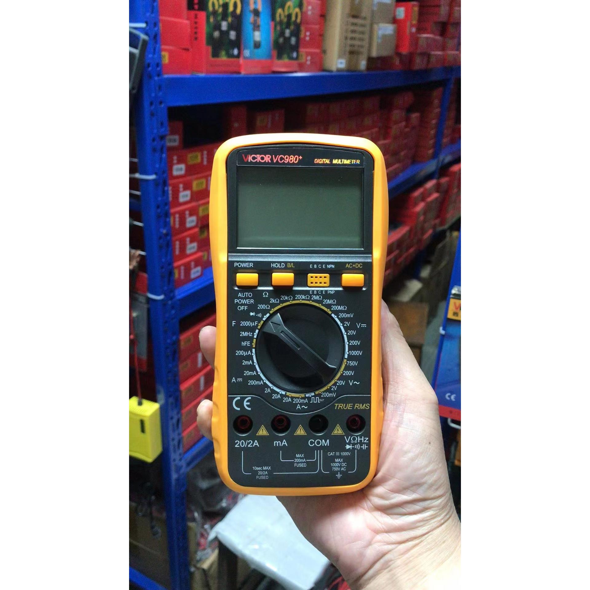 VICTOR胜利高精度数字表VC9801A+/VC9807A+/9805A+/9806+万用表