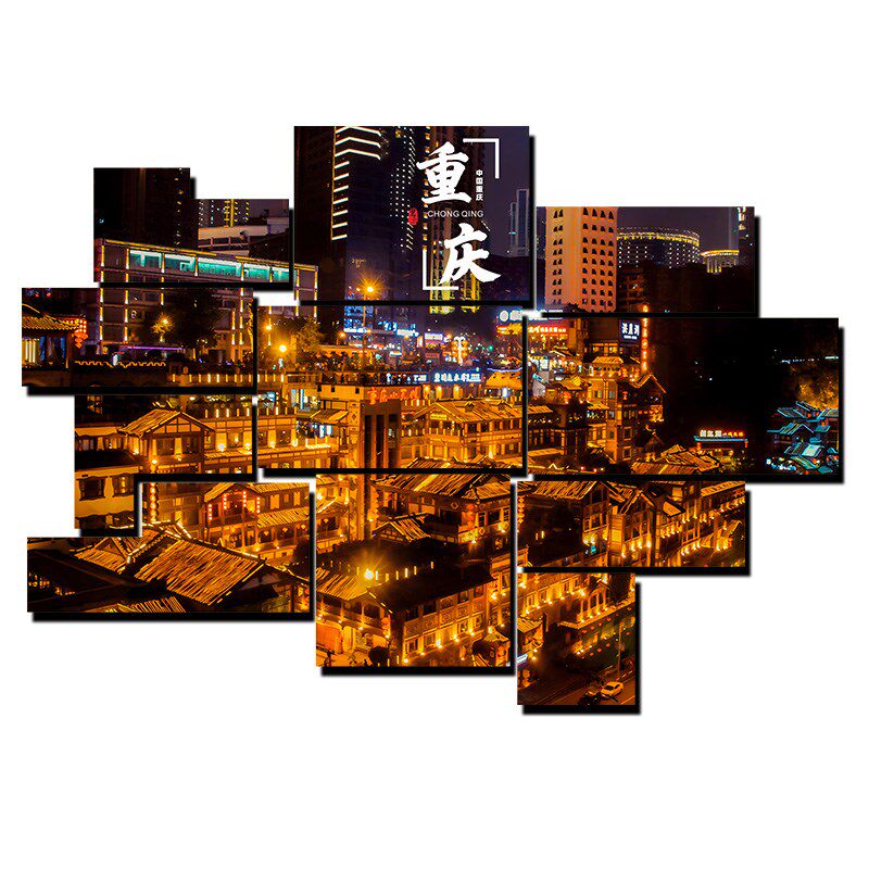 网红照片墙打卡墙城市名背景墙布置装饰餐饮火锅烧烤店墙面贴纸画,家居饰品,文化墙贴,淘宝优惠券,粉丝福利购,淘宝优惠卷