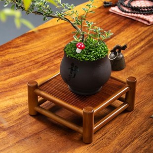 桌面小型花架多肉盆栽置物架工位桌上迷你小花几精致装饰摆件架子