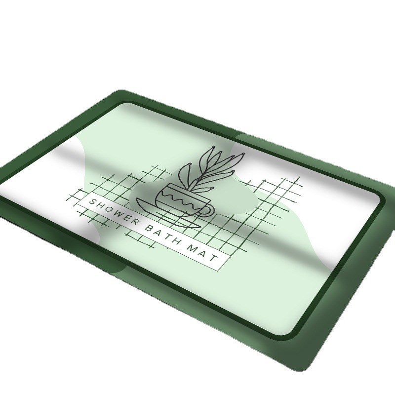 浴室地垫橡胶垫吸水防滑垫厕所卫生间门口耐脏脚垫门垫