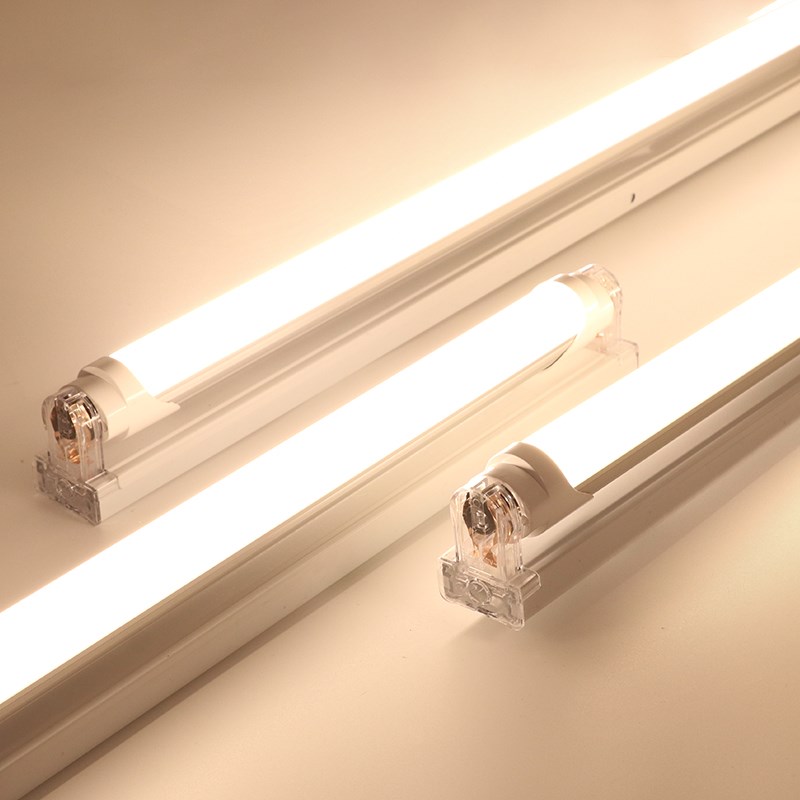 4000k中性光灯管自然光暖白光色温T8分体led一体长条节能三色灯条