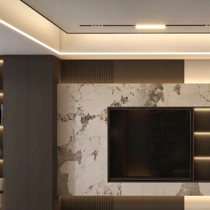 超亮COB灯带自粘24V低压led柔性软灯条吊顶线条灯带酒柜橱柜氛围