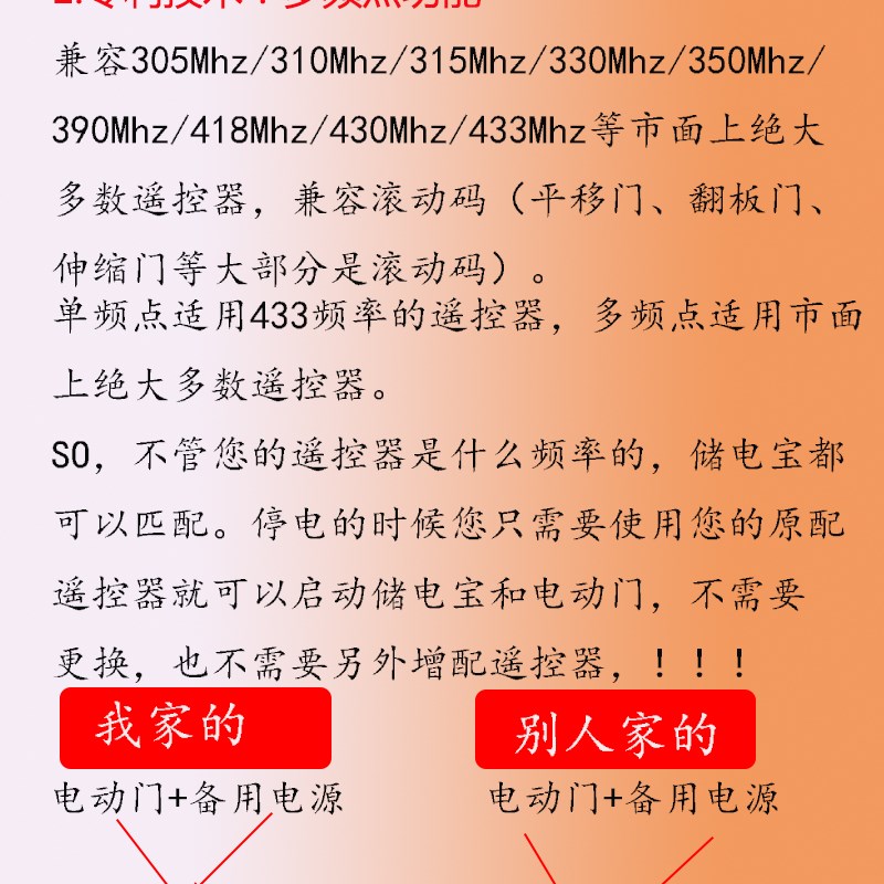 电动卷帘门卷闸门AC220V控制器交流电机停电宝应急后备储备电源