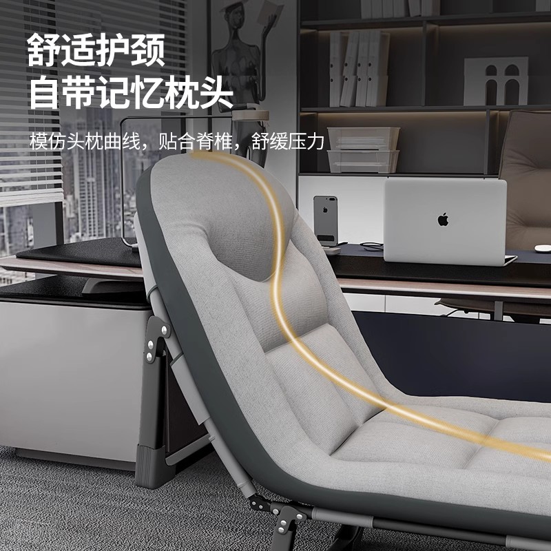 沙发折叠床单人床工位午休床办公室简易打地舖床垫一体陪护行军床