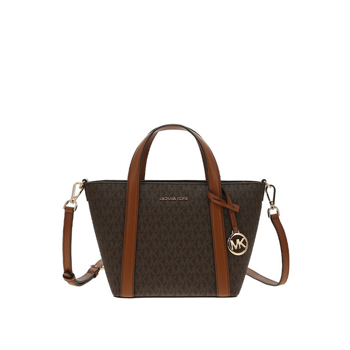 Michael Kors/MK女包PRATT新款铆钉小香风通勤款链条托特包菜篮子