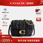 Logo羊皮革 斜挎单肩包小号女款 蔻驰Tabby 新年礼物 COACH