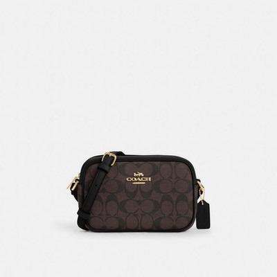 【正品保证】COACH/蔻驰女士经典百搭老花单肩斜挎包相机包CQ874