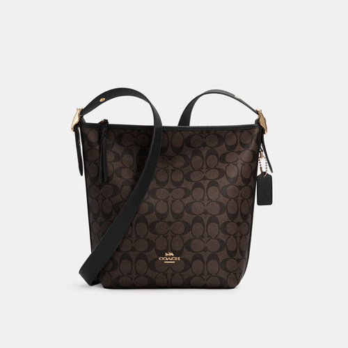 【爆款推荐】COACH/蔻驰DUFFLE 女士时尚复古百搭单肩斜挎包C2819