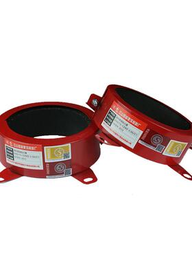 pvc塑料管道阻火圈50 75 110 160国标带消防标签3C流向厂家直销