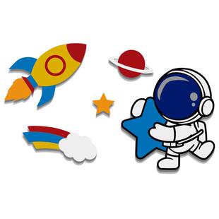 儿童房间遮丑布置网红天花板吊顶装饰画男孩卧室床头墙面环创物件