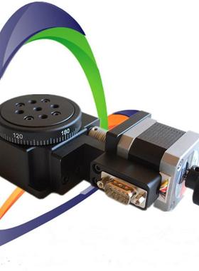 NT01RA60M光学精密电动旋转台科研微调位移台角位台回转台滑台