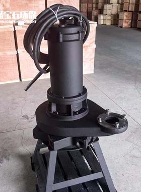 高负压力水下增氧离心曝气机AR310-80自吸式潜水曝气器11KW