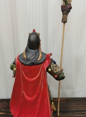 陶瓷工艺品  石湾公仔 关公  关云长