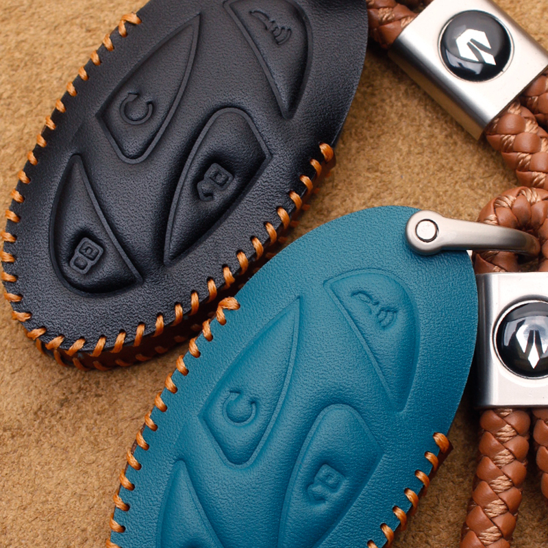 适用2024款现代索纳塔钥匙套真皮11代索纳塔新款车钥匙保护包壳扣