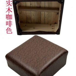 家用皮革拜凳拜垫禅垫跪垫礼佛打座拜垫拜椅实木拜凳磕头跪拜