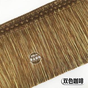 花边长流苏16公分拉直龙须穗窗帘底边沙发婚庆装 窗帘欧式 饰辅料