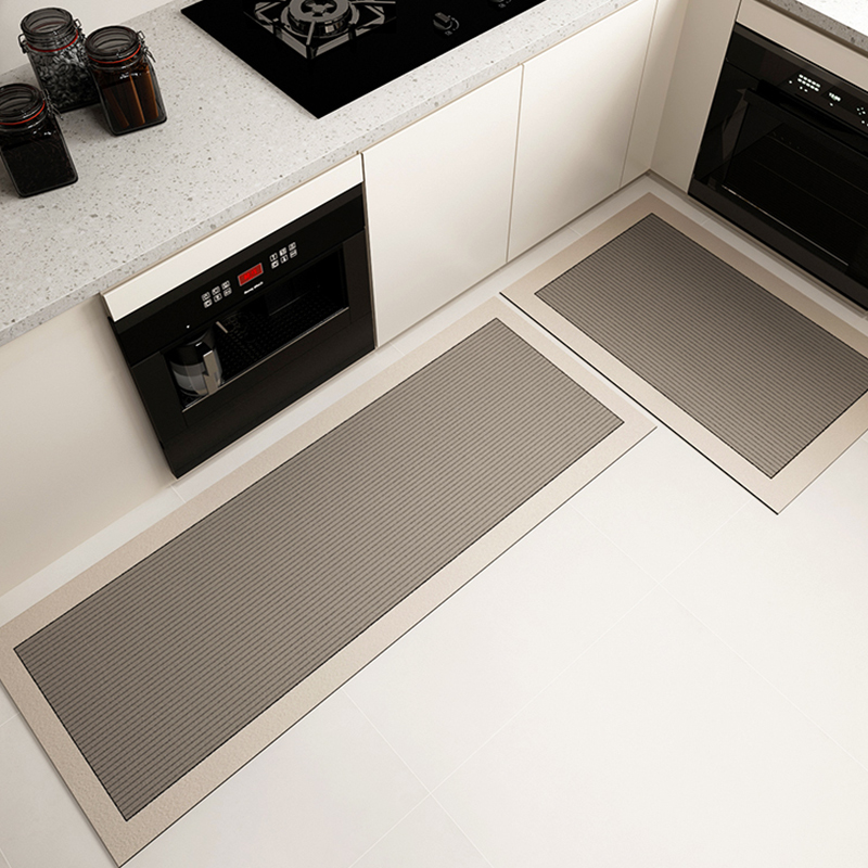 耐脏硅藻泥厨房地垫防滑防油吸水凉垫洗菜盆下脚垫家用免洗可擦地