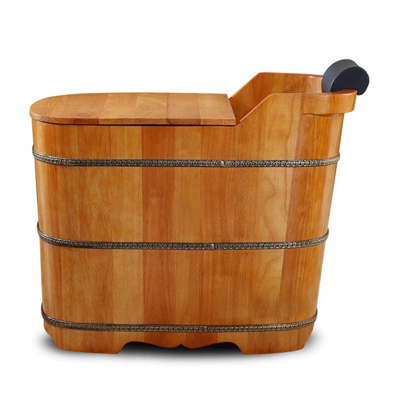 杉琦小浴室成人泡澡桶熏蒸木桶浴缸大人洗澡桶家用蒸汽桶沐浴盆