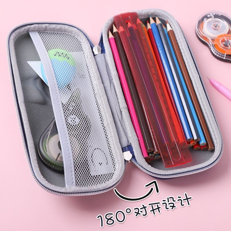 卡通小学生儿童笔袋3D可爱男女生文具盒大容量创意笔袋铅笔盒奖品,文具电教/文化用品/商务用品,笔袋,淘宝优惠券,粉丝福利购,淘宝优惠卷