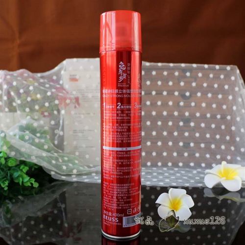 爱发丝EEUSS依蕴诗狂感立体强塑定型喷雾特硬发胶持久造型清香