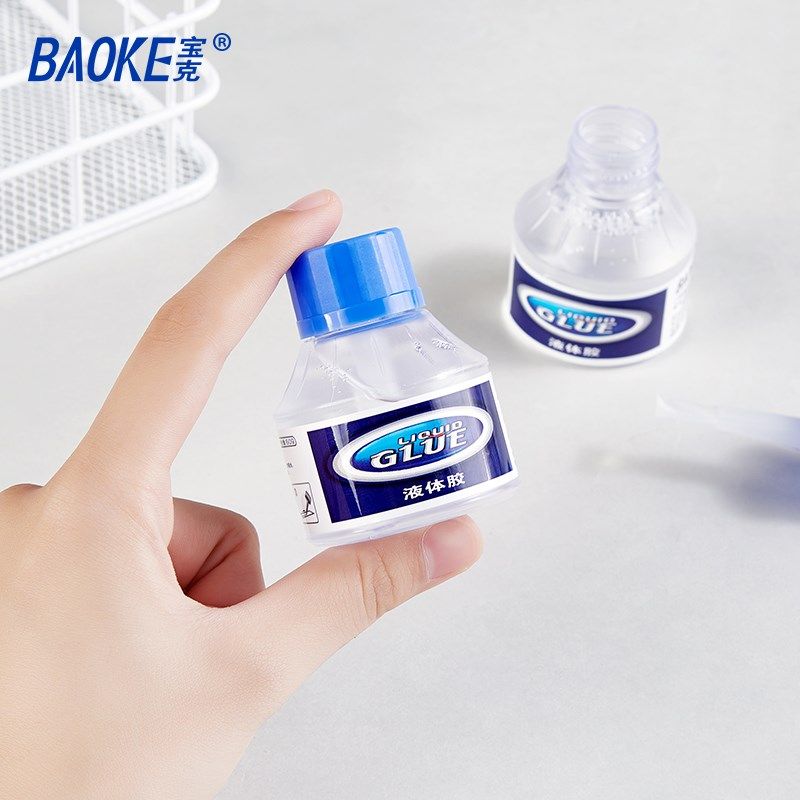 宝克L003液体胶水60g带刷胶水瓶装学生手工办公用胶粘透明12瓶/盒,文具电教/文化用品/商务用品,胶水,淘宝优惠券,粉丝福利购,淘宝优惠卷