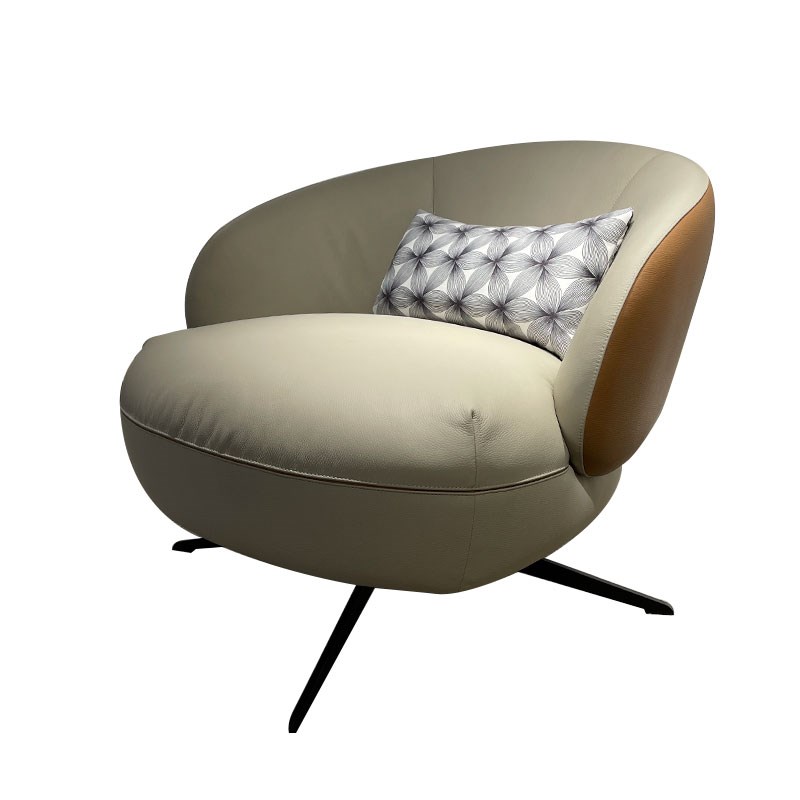 休闲椅单人沙发椅轻奢椅子客厅配套家具接待室售楼部休息区会议室