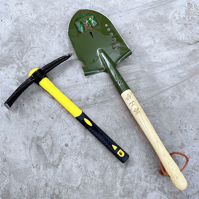 工兵小钢镐十字洋镐锰钢户外铲钓鱼铲木柄铲户外小号铁锹工兵锹,农机/农具/农膜,其它农用工具,淘宝优惠券,粉丝福利购,淘宝优惠卷