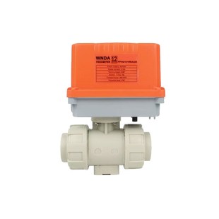 气动执行器pph双由令球阀AC220V活接球阀DN15 AOBL电动