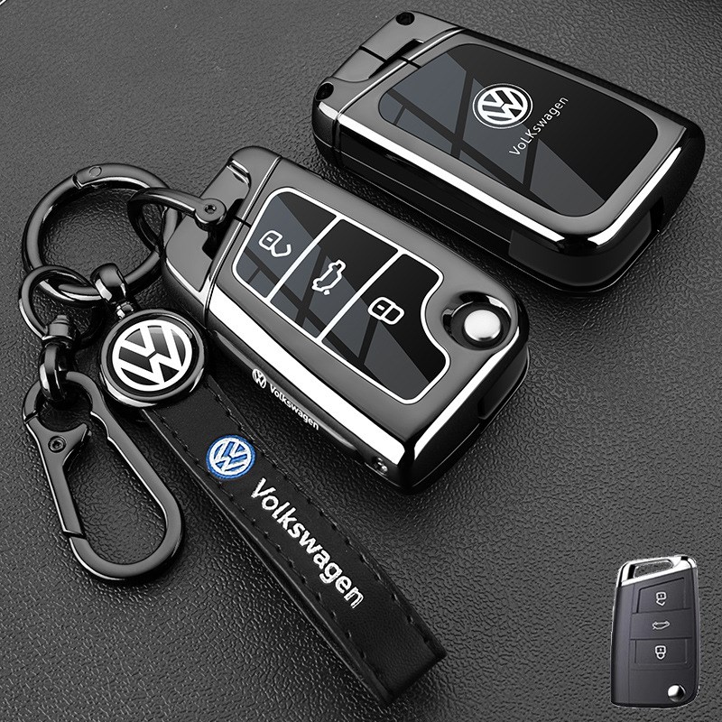 适用于2024新款大众途观LPro钥匙套17-24款途观L/pro汽车金属扣壳