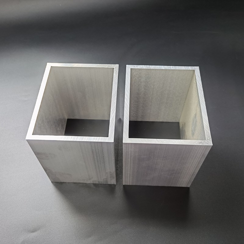 铝合金方管80x100x5mm矩形方通 空心方管型材80*100*5硬质铝方通