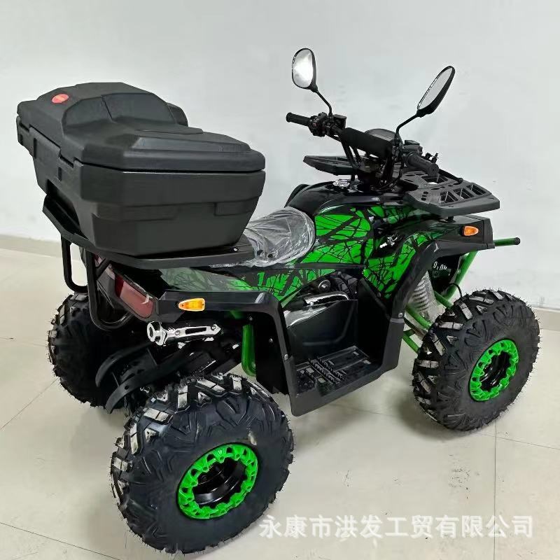 ATV全地形车四轮沙滩摩托车汽油成人儿童可以骑卡丁车爬坡越野