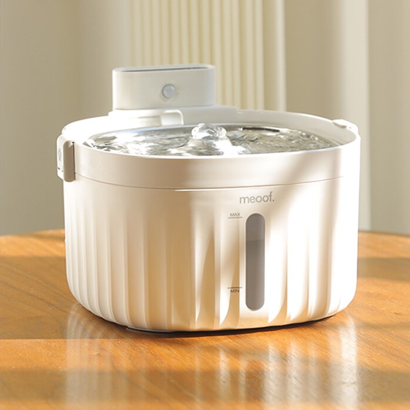 喵选Meoof猫咪感应全自动饮水机免插电无线饮水器喝水碗宠物用品