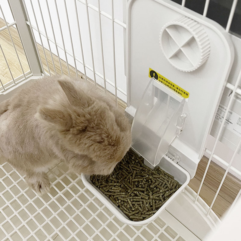 兔子自动定时喂食器宠物智能定量猫咪狗狗兔粮悬挂自动喂食投食器
