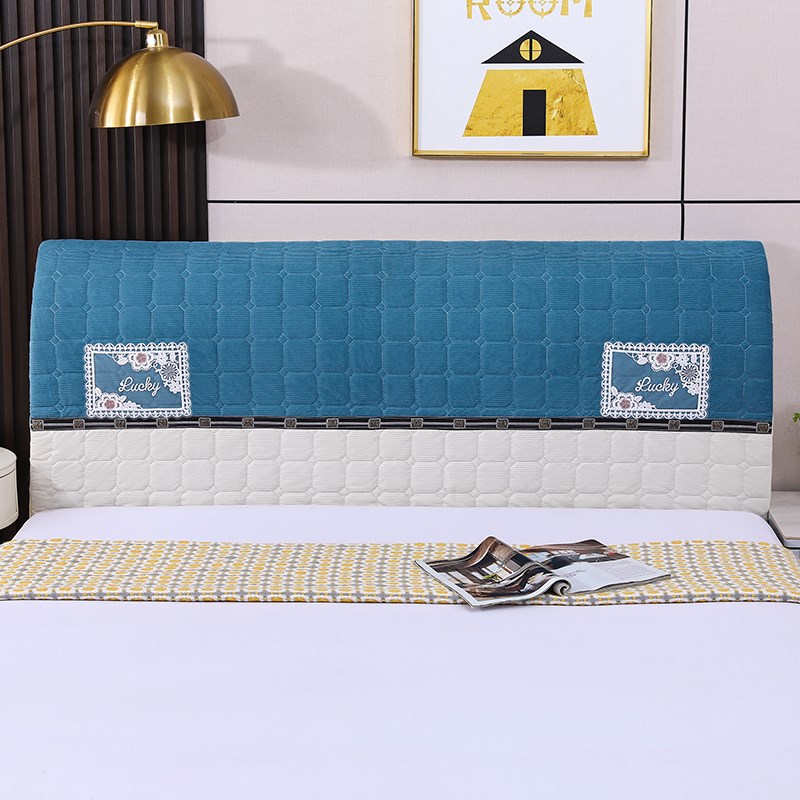 床头套罩新款加厚高档全包床头罩床头套软包木床头通用床靠背套罩