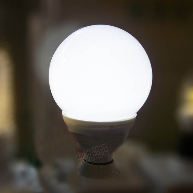 龙珠灯泡大球泡琉明三基色节能黄光白光家用e27螺口暖色灯泡 超亮