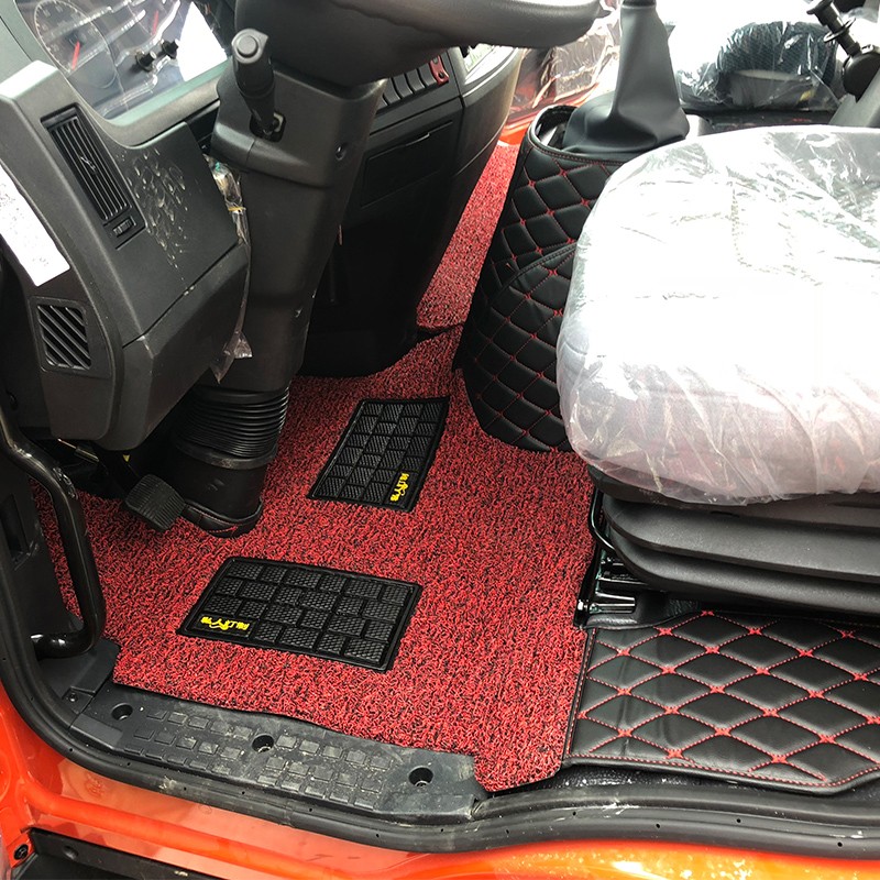 东风多利卡D9K D9 D12全包围脚垫华神T1 T3 T5大货车地垫专用脚垫