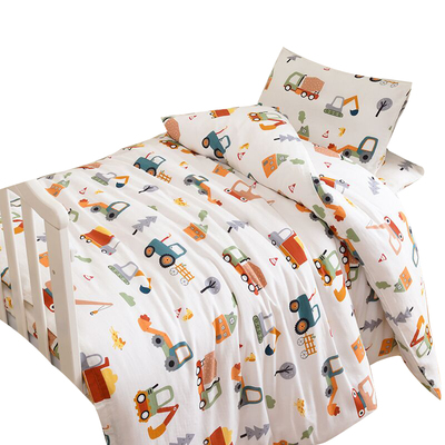 a类双层纱儿童被套120x150cm纱布纯棉被罩160x210夏天180x200定做