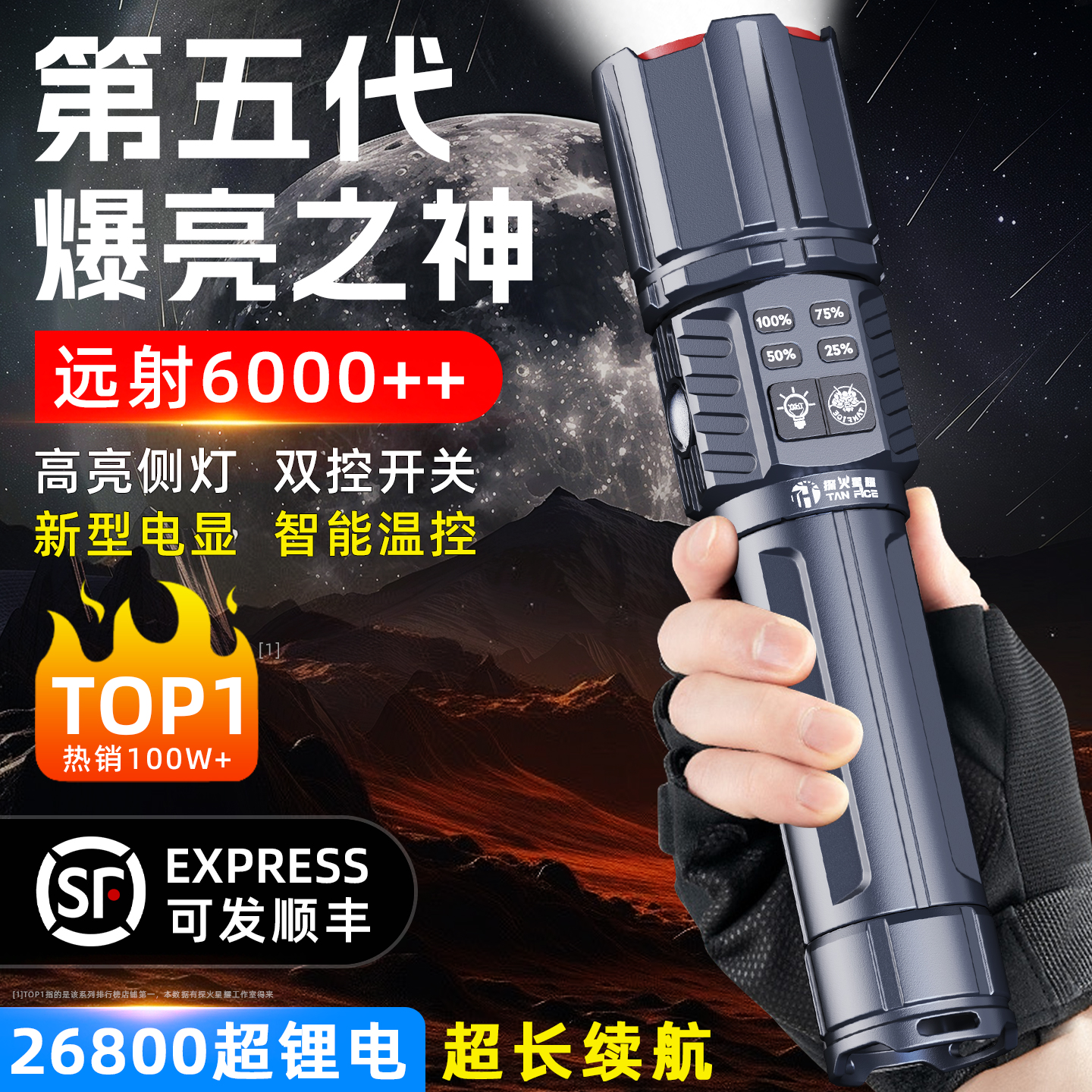 夬视推荐丨25新款爆亮镭射穿天炮