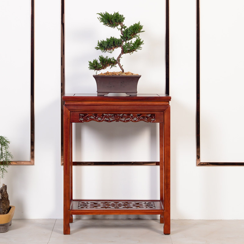 多层花架盆景架室内花几中式仿古花架实木鱼缸架落地榆木置物架子,住宅家具,花架/花几,淘宝优惠券,粉丝福利购,淘宝优惠卷