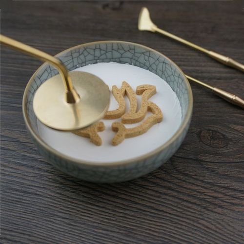 香道用具用品香铲香勺灰押香道三件套香篆空熏沉香檀香纯铜